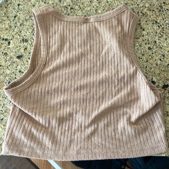 Basic Tan Tank Top - Picture 2 of 2